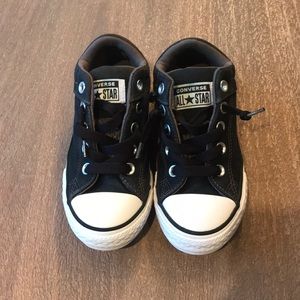Black ankle Converse All Stars
